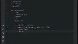 Circular Motion Meets Floral Design in Python | Generative Pattern with Turtle Graphics