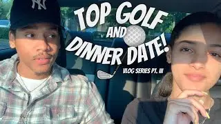 TOP GOLF DATE NIGHT ⛳️🏌🏽‍♂️🏌🏼‍♀️| SHE REALLY BEAT ME!?|