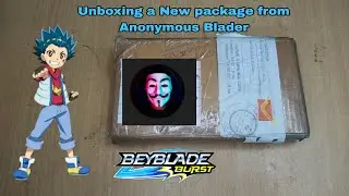 Unboxing A Special Package From Anonymous Blader 🌍#beyblade #unboxingvideo