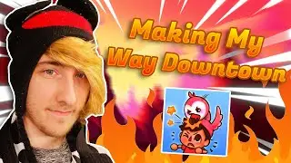 KreekCraft Plays Flamingo Sings Making My Way Downtown in Roblox