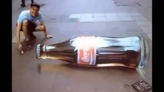 3D рисунки и картины на осфальте Как в живую Не реально
