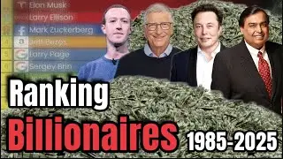 Richest person in the world | 1985 to 2025 | data is wonderful 