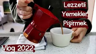 Vlog | Kore Mantısı, Karidesli Sandviç, Elmalı Tart, Moka Pot ile Kahve Demleme