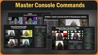 [UE5] Master Console Commands - Overview (Update)