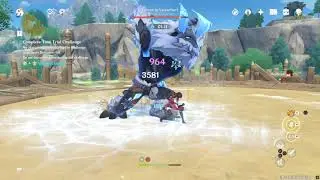 Genshin Impact [Contending Tides Event / Beidou Solo] - Want to Know How i got These Icicles?