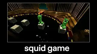 Squid Games Minecraft wait what meme part 10