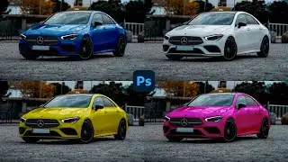 change the color of the car in photoshop