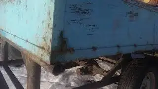 Мини прицеп