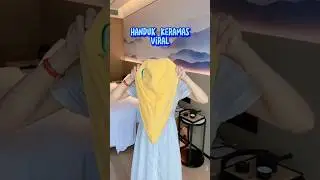 Handuk Keramas Viral #shorts #barangunik #handuk