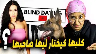 كلبها كيختار ليها صاحبها ... اييه فين ولينا blind dating by outfit
