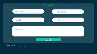 Learn How to design Contact form ( adobe Xd,sketch,illustrator)