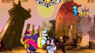 Vampire Savior: The Lord of Vampire MAME Gameplay video Snapshot -Rom name vsav-