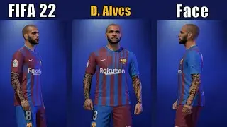 FIFA 22, D.Alves Face Mod For Pc
