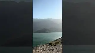 Sun set at Wadi Dayqah Dam #oman #viral #shorts