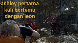 Leon dan Ashley lagi perang.residen evil 4 remake