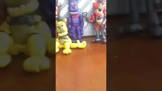 Весь фнаф 1 из пластилина обзор