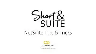 NetSuite Tutorial: Short & 'Suite: Simple Workflow Troubleshooting