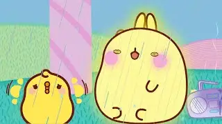 Adventures Of Molang | The Lightning strikes ⛈️⚡ Molang and Piu Piu | Cartoon for kids
