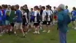 Kid Falls in Cross- Country Meet and Gets Trampled