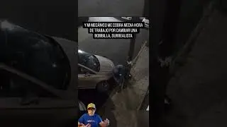 😅 Changing a light bulb… according to the mechanic
