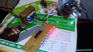 LM 3915 - LED VU METER ( led nhảy theo nhạc )
