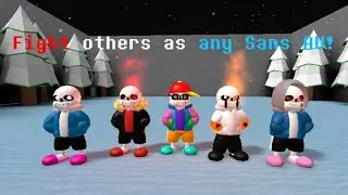Полный обзор игры | Sans Multiversal Battles (Roblox)