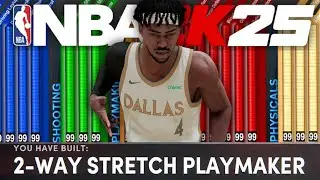 the BEST STRETCH BUILD in NBA 2K25… day 1