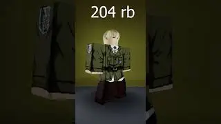 Make Armin In Roblox [Attack On Titan] #shorts