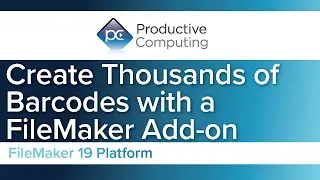 Create Thousands of Barcodes with the FileMaker Barcode Generator Add-on