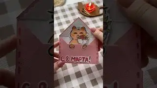 🌷March 8th card idea!🌷