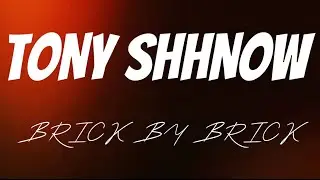 TONY SHHNOW - BRICK BY BRICK (Lyrics)
