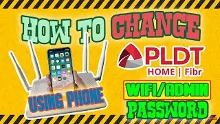 How To Change PLDT Home Fiber Admin and WIFI Password Using your phone 2020