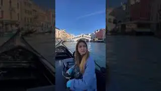 Venice view from a gondol ✨ Divine by fab