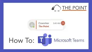 How to mention someone in Microsoft Teams