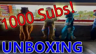 1K Sub Special (Fursuit Unboxing)