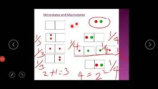 Statistical  Mechanics: Micro states  and macrostates