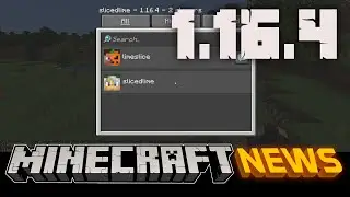 What's New in Minecraft Java Edition 1.16.4?