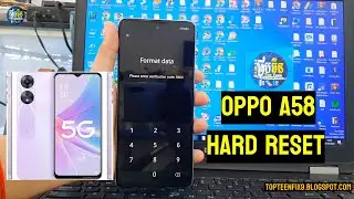 Oppo A58 hard reset 