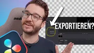 Videos mit Transparenz (Alpha Kanal) exportieren (WIN | MAC) | DaVinci Resolve