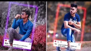 PicsArt 3D Instagram Post Editing   PicsArt Photo Editing Tutorial HD