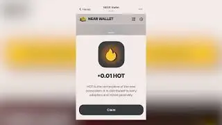 NEAR HOT Wallet Фармим бесплатные токены 🔥 Полный обзор