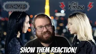 BAND-MAID with The Warning / SHOW THEM (Official Music Video) REACTION!!!