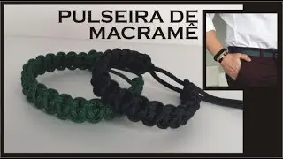 Pulseira de Macramê | Make a Mad Max Style Paracord Survival Bracelet #diypulseirademacrame