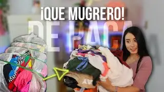 COMPRÉ UNA PACA DE ROPA DE SEGUNDA (PARTE DOS) 😱😭 #ropadepaca #ropadesegundamano #ropadetianguis