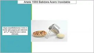 Ariete 1569/1 - Batidora (Acero inoxidable)