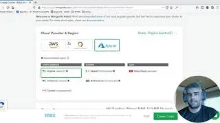 MongoDB Atlas - criando cluster (Aula remota início do isolamento na pandemia)