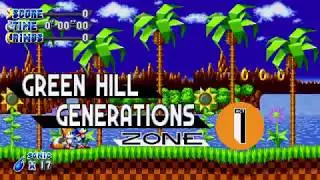 Sonic Mania Green Hill Generations Mod WIP #1
