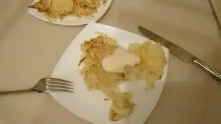 Драники картофельные и домашний майонез