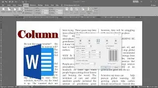 How to insert columns in Microsoft Word