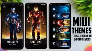 MIUI Theme Avengers Edition For all Redmi, Mi & Poco Devices | Avengers Theme | Avengers Lock screen